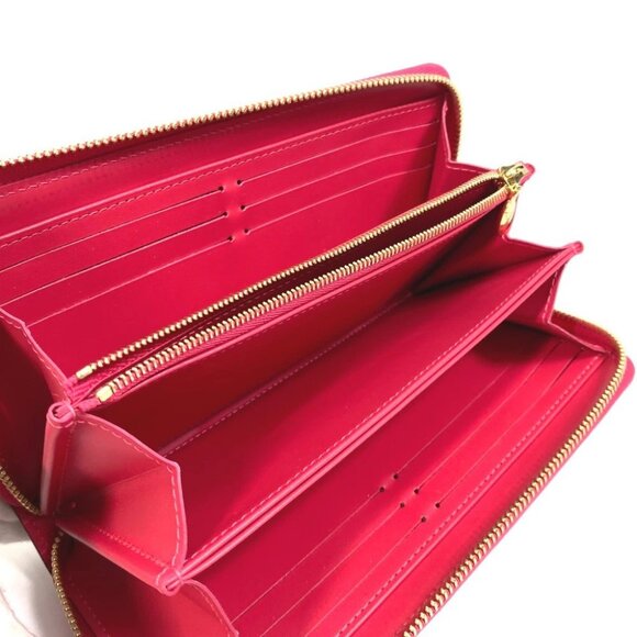 LOUIS VUITTON M81154 MonogramVernis Zippy wallet 2022 Valentine Limited Wallet - Picture 5 of 14